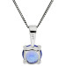 9ct White Gold 0.50ct Tanzanite Pendant
