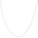 9ct White Gold 1.2mm Curb Chain