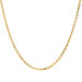 9ct Yellow Gold 1.46mm Close Link Filed Trace Chain