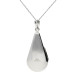 Sterling Silver Pear Shaped Locket