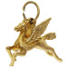 9ct Yellow Gold Pegasus Charm