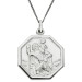 Sterling Silver St Christopher Pendant
