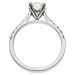 Platinum 1.03ct Lab Grown Diamond Engagement Ring