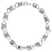 Men's 9ct White Gold Handmade Bracelet