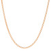9ct Rose Gold 1.64mm Curb Chain