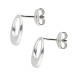 9ct White Gold Stud Earrings