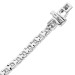 9ct White Gold 2.00ct Lab Grown Diamond Tennis Bracelet