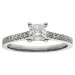 Platinum 0.55ct Diamond Engagement Ring