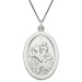 Sterling Silver St Christopher Pendant