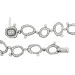 18ct White Gold De Beers Diamond Bracelet
