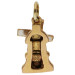 Pre-Owned 9ct Yellow Gold Windmill Charm