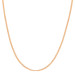18ct Rose Gold 0.97mm Curb Chain