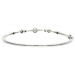 18ct White Gold Diamond Bangle