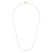 9ct Yellow Gold 1.46mm Close Link Filed Trace Chain