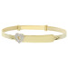 Babies 9ct Yellow Gold Bangle