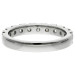 Platinum 1.00ct Half Eternity Ring