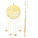 Sterling Silver & Gold Vermeil Tassel Earrings