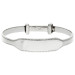 Sterling Silver & Diamond Children's Bangle