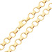 9ct Yellow Gold Circle Link Chain Necklace