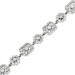 18ct White Gold Diamond Bracelet