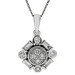 Platinum & Diamond Nautical Pendant