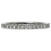 Platinum 0.26ct Diamond Half Eternity Ring