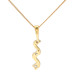 9ct Yellow Gold 0.15ct Diamond Pendant