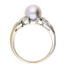 Tahitian Pearl & Diamond Dress Ring