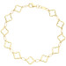  9ct Yellow Quatrefoil Bracelet