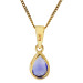 9ct Yellow Gold 0.65ct Tanzanite Pendant 