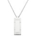 Men's Stainless Steel Tag Necklace