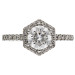 Platinum 1.03ct Lab Grown Diamond Engagement Ring