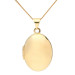 9ct Gold Oval Locket