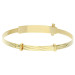 Babies 9ct Yellow Gold Bangle