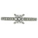 Platinum 0.55ct Diamond Engagement Ring