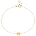 9ct Yellow Gold Infinity Bracelet