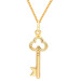  9ct Yellow Gold Key Charm Pendant