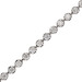 18ct White Gold 2.00ct Lab Grown Diamond Tennis Bracelet