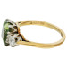 18ct Yellow Gold Diamond & Zircon Ring