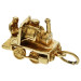 9ct Yellow Gold Steam Engine Charm