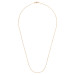 9ct Rose Gold 1.93mm Close Link Trace Chain