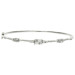 18ct White Gold Diamond Bangle