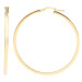 9ct Yellow Gold 43mm Hoop Earrings