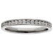 18ct White Gold 0.25ct Diamond Half Eternity Ring