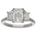 Platinum 3.01ct Lab Grown Diamond Ring