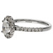 Platinum 0.57ct Lab Grown Diamond Engagement Ring