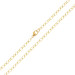 9ct Yellow Gold 4.10mm Oval Belcher Chain Necklace 