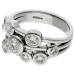 Platinum 1.50ct Diamond Bubble Ring