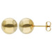 9ct Yellow Gold 9mm Ball Studs