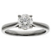 Platinum 0.90ct Lab Grown Diamond Engagement Ring